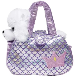 Gifi Eveil<Peluche chien ou chat + sac à main