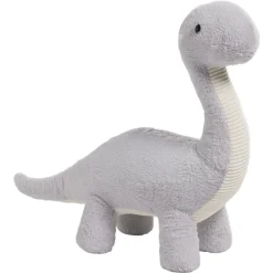 Gifi Eveil<Peluche dinosaure gris H.84 cm