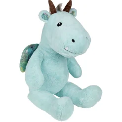 Gifi Eveil<Peluche dragon polyester 100x40x30cm bleu