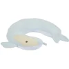 Sale Gifi Peluche 2en1 coussin de voyage baleine bleu