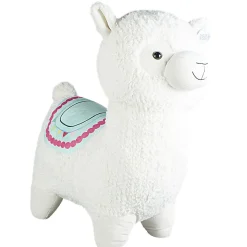 Gifi Eveil<Peluche géante lama blanc cassé et bleu