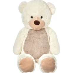 Gifi Eveil<Peluche géante ourson beige crème XXL