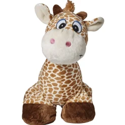 Gifi Jeux D'Imagination Et D'Imitation<Peluche girafe gonflable marron beige h. 60 cm