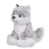 Gifi Eveil<Peluche Husky gris yeux bleus