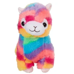 Gifi Eveil<Peluche lama multicolore rose jaune