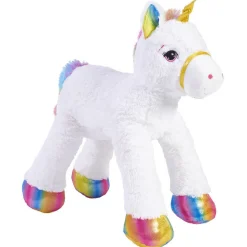 Gifi Eveil<Peluche licorne blanc arc en ciel