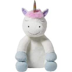 Gifi Eveil<Peluche licorne polyester 80x65x65cm blanc