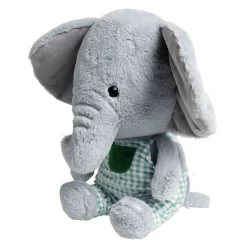 Gifi Eveil<Peluche éléphant polyester 50x25x20cm gris