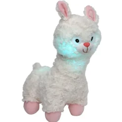 Gifi Jeux D'Imagination Et D'Imitation<Peluche lumineuse couleurs changeantes rose blanc