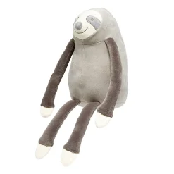 Discount Gifi Peluche paresseux douceur gris et beige