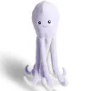 Gifi Eveil<Peluche pieuvre L80cm polyester violet