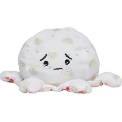Gifi Eveil<Peluche pieuvre réversible émotion 18 cm