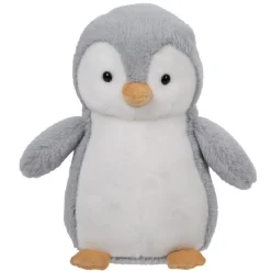 Gifi Jeux D'Imagination Et D'Imitation<Peluche pingouin animé gris et blanc