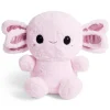 Gifi Eveil<Peluche salamandre L35cm polyester rose