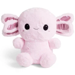 Gifi Eveil<Peluche salamandre L35cm polyester rose