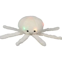 Gifi Eveil<Peluche veilleuse pieuvre lumineuse blanche Ø20xH17cm