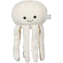 Gifi Eveil<Peluche veilleuse pieuvre lumineuse blanche Ø20xH17cm
