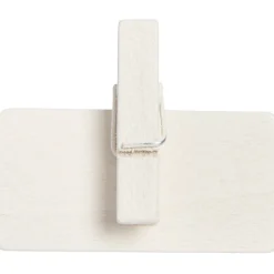 Pince ardoise ivoire x6*Gifi Best