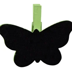 Gifi Pince ardoise papillon vert x6