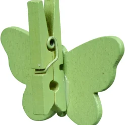 Gifi Pince ardoise papillon vert x6
