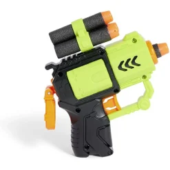 Pistolet Air Blaster avec 4 balles en mousse*Gifi New