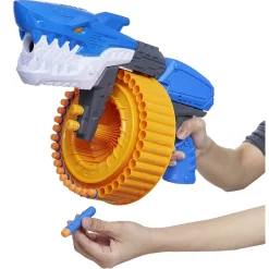 Gifi Jeux D'Imagination Et D'Imitation<Pistolet requin chargeur 40 fléchettes