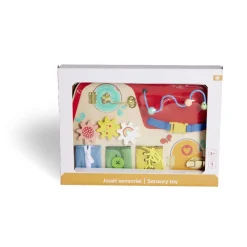 Gifi Eveil<Planche activités enfant bois et métal 40x29,7xH6,4cm
