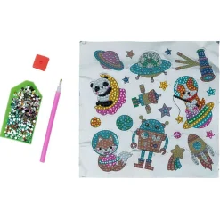 Gifi Planche de stickers à diamanter