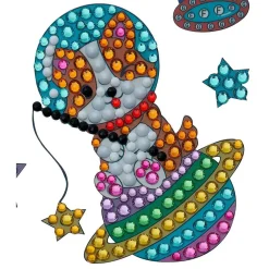 Gifi Planche de stickers à diamanter