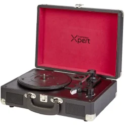 Platine vinyle Homday X-Pert rouge et noire*Gifi Outlet