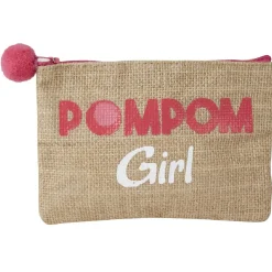 Best Gifi Pochette avec pompom en jute