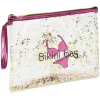 Gifi Pochette bikini transparente à paillettes