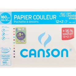 Gifi POCHETTE CANSON PAPIER COULEUR