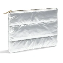 New Gifi Pochette à cosmétiques matelassée design doudoune 25x18cm - 3 coloris