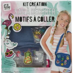 Pochette à décorer avec motifs à coller*Gifi New