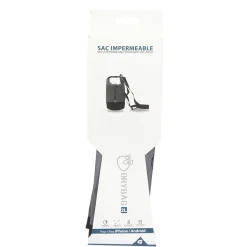Pochette imperméable pour téléphone gris et noir*Gifi Sale