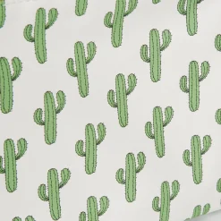 Online Gifi Pochette à maquillage motif tropical cactus vert