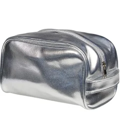 Clearance Gifi Pochette à maquillage polyester gris argenté