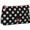 Gifi Pochette multifonctions noire à pois blancs