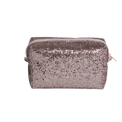 Sale Gifi Pochette pailletée rectangulaire 15x7xH9cm - 2 modèles rose ou noir