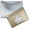 Outlet Gifi Pochette trousse à maquillage or argent x 2