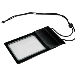 Pochette waterproof en plastique noir/vert*Gifi