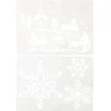 Gifi Pochoir de Noël