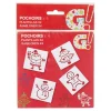 Gifi Pochoir Noël x4