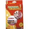 Gifi Pochoirs de décoration lettres formes et chiffres 90 pièces