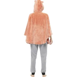 Sale Gifi Poncho renard orange Taille XS/S