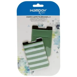 Porte carte pour téléphone x2*Gifi Discount
