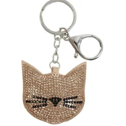 Discount Gifi Porte clé chat strass
