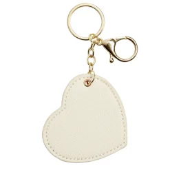 Gifi Porte clé coeur simili - 3 coloris