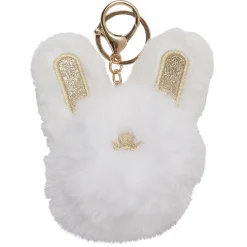 Outlet Gifi Porte clé design lapin blanc